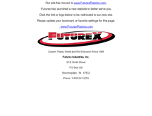 Tablet Screenshot of futurexind.com